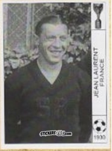 Cromo Jean Laurent - World Cup Jules Rimet-Uruguay 1930 n. 34 - AM