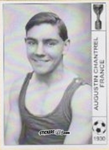 Cromo Augustin Chantrel - World Cup Jules Rimet-Uruguay 1930 n. 35 - AM