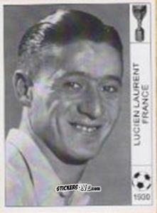Figurina Lucien Laurent - World Cup Jules Rimet-Uruguay 1930 n. 36 - AM