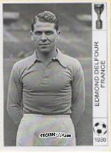 Cromo Edmond Delfour - World Cup Jules Rimet-Uruguay 1930 n. 38 - AM