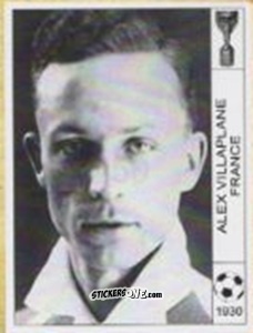 Cromo Alex Villaplane - World Cup Jules Rimet-Uruguay 1930 n. 39 - AM