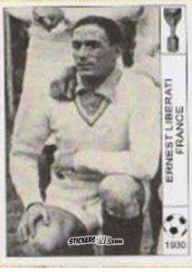 Sticker Ernest Liberati - World Cup Jules Rimet-Uruguay 1930 n. 41 - AM