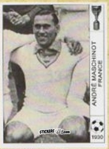 Cromo Andre Maschinot - World Cup Jules Rimet-Uruguay 1930 n. 42 - AM