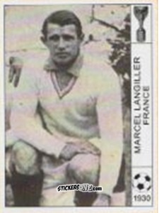 Cromo Marcel Langiller - World Cup Jules Rimet-Uruguay 1930 n. 43 - AM