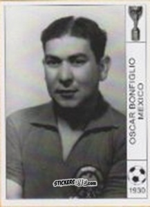 Figurina Oscar Bonfiglio - World Cup Jules Rimet-Uruguay 1930 n. 46 - AM