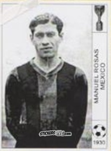 Sticker Manuel Rosas - World Cup Jules Rimet-Uruguay 1930 n. 50 - AM