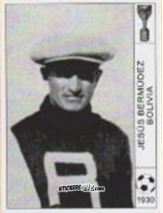 Sticker Jesus Bermudez - World Cup Jules Rimet-Uruguay 1930 n. 54 - AM