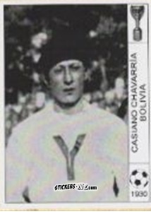 Cromo Casiano Chavarria - World Cup Jules Rimet-Uruguay 1930 n. 55 - AM