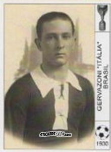 Figurina Gervazoni Italia - World Cup Jules Rimet-Uruguay 1930 n. 72 - AM