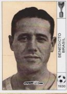 Sticker Benedicto - World Cup Jules Rimet-Uruguay 1930 n. 78 - AM