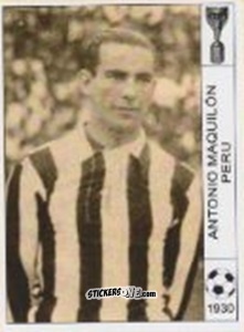 Figurina Antonio Maquilon - World Cup Jules Rimet-Uruguay 1930 n. 94 - AM