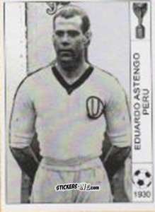 Figurina Eduardo Astengo - World Cup Jules Rimet-Uruguay 1930 n. 95 - AM