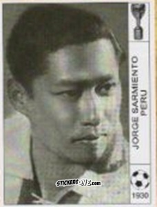 Figurina Jorge Sarmiento - World Cup Jules Rimet-Uruguay 1930 n. 96 - AM