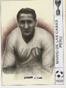 Figurina Mario De Las Casas - World Cup Jules Rimet-Uruguay 1930 n. 98 - AM