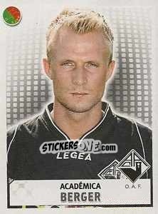 Sticker Berger - Futebol 2007-2008 - Panini