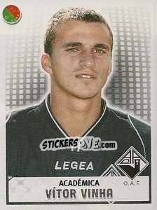 Figurina Vitor Vinha - Futebol 2007-2008 n. 9 - Panini