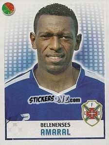 Sticker Amaral - Futebol 2007-2008 n. 24 - Panini