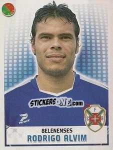 Sticker Rodrigo Alvim - Futebol 2007-2008 - Panini