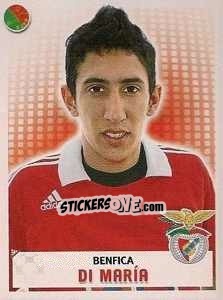 Sticker Angel Di Maria - Futebol 2007-2008 - Panini