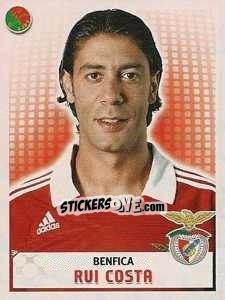 Sticker Rui Costa - Futebol 2007-2008 - Panini