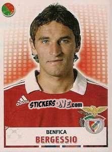 Sticker Gonzalo Bergessio - Futebol 2007-2008 - Panini