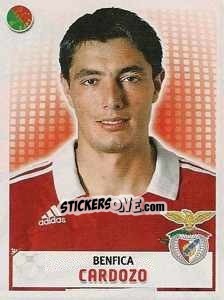 Sticker Oscar Cardozo - Futebol 2007-2008 n. 58 - Panini