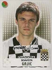 Sticker Gajic - Futebol 2007-2008 - Panini