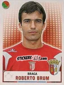 Sticker Roberto Brum - Futebol 2007-2008 - Panini