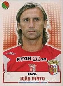 Sticker Joao Pinto - Futebol 2007-2008 n. 96 - Panini