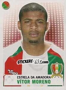Sticker Vitor Moreno - Futebol 2007-2008 - Panini