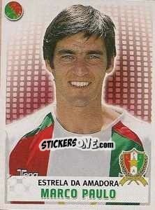Sticker Marco Paulo - Futebol 2007-2008 n. 111 - Panini