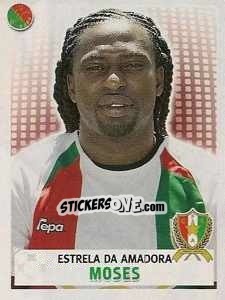 Sticker Moses - Futebol 2007-2008 - Panini