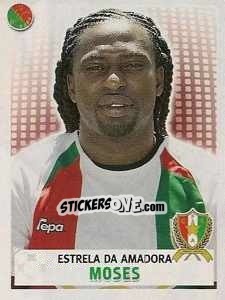 Cromo Moses - Futebol 2007-2008 - Panini