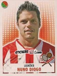 Sticker Nuno Diogo - Futebol 2007-2008 n. 128 - Panini