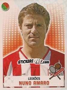 Sticker Nuno Amaro - Futebol 2007-2008 n. 129 - Panini