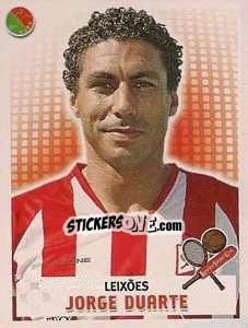 Sticker Jorge Duarte - Futebol 2007-2008 n. 130 - Panini