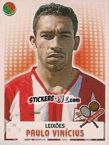 Sticker Paulo Vinicius - Futebol 2007-2008 n. 131 - Panini