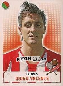 Sticker Diogo Valente - Futebol 2007-2008 n. 136 - Panini
