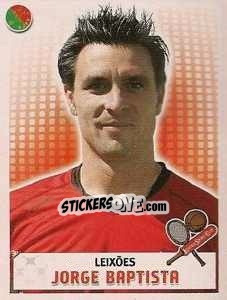 Sticker Jorge Baptista - Futebol 2007-2008 n. 140 - Panini