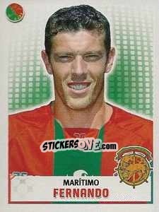 Sticker Fernando - Futebol 2007-2008 - Panini
