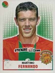 Cromo Fernando - Futebol 2007-2008 - Panini