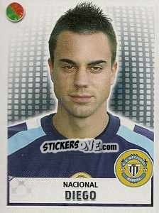 Sticker Diego Benaglio - Futebol 2007-2008 n. 163 - Panini
