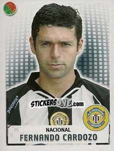 Sticker Fernando Cardozo - Futebol 2007-2008 n. 166 - Panini