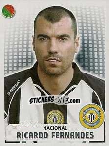 Sticker Ricardo Fernandes - Futebol 2007-2008 n. 167 - Panini