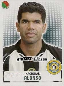 Sticker Alonso - Futebol 2007-2008 n. 168 - Panini