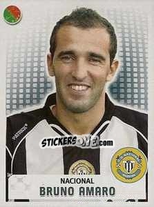 Sticker Bruno Amaro - Futebol 2007-2008 n. 171 - Panini