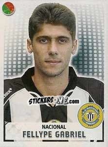 Sticker Fellype Gabriel - Futebol 2007-2008 n. 175 - Panini