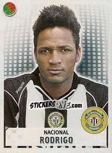 Sticker Rodrigo - Futebol 2007-2008 n. 179 - Panini
