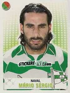 Sticker Mario Sergio - Futebol 2007-2008 - Panini