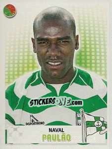 Sticker Paulao - Futebol 2007-2008 n. 186 - Panini